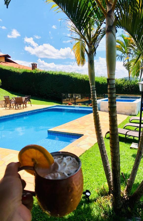 Chacara Tha&Thi Cond Fechado Wi Fi Spa E Pisc Aquececimento Solar Bom Jesus dos Perdoes Εξωτερικό φωτογραφία