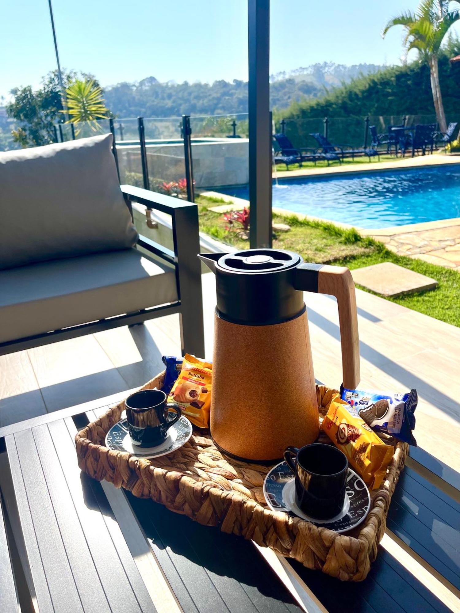 Chacara Tha&Thi Cond Fechado Wi Fi Spa E Pisc Aquececimento Solar Bom Jesus dos Perdoes Εξωτερικό φωτογραφία